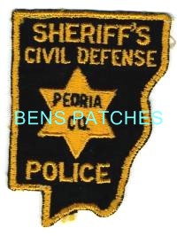 ILLINOIS,A,PEORIA COUNTY SHERIFF POLICE CIVIL DEFENSE 1_wm